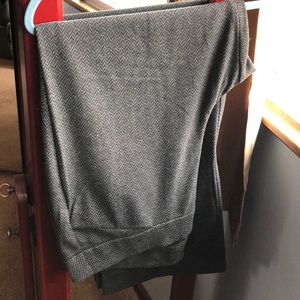 Lane Bryant Pull On Chevron Pants